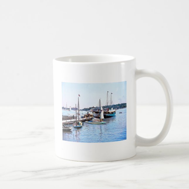 Caneca De Café Frente à Água Put-In-Bay OH c1904 (Direita)