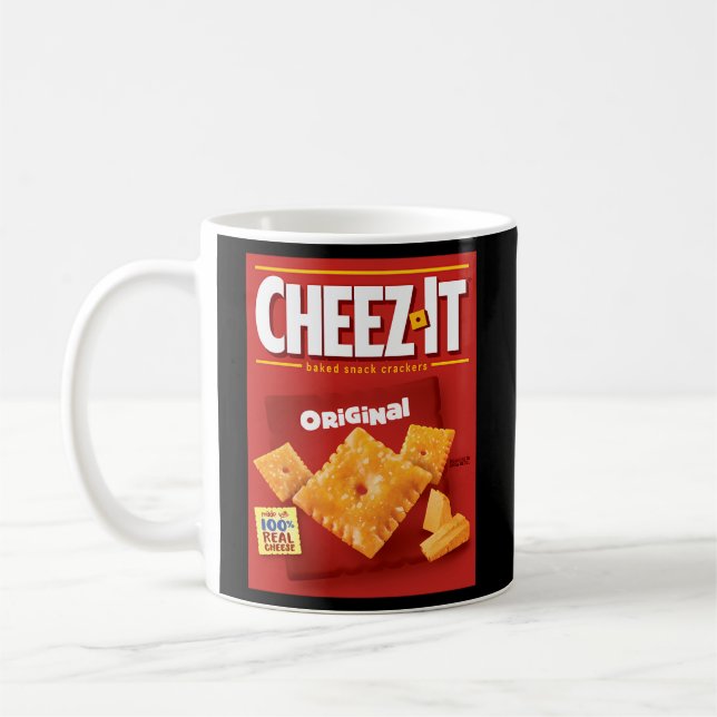Caneca De Café Frente da caixa original Cheez-it (Esquerda)