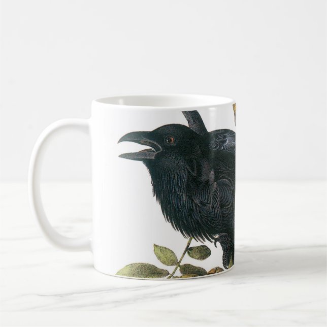 Caneca De Café Frequentes Raven por Audubon (Esquerda)
