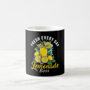 Caneca De Café Fresco Todos os Dias O Chefe da Limonada