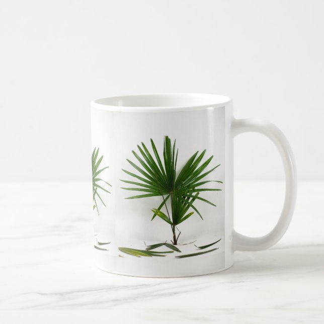 Caneca De Café Freshly Harvested Rhapis Excelsa (Lady Palm) (Direita)