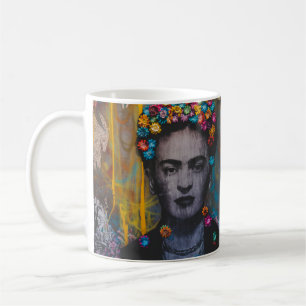 Caneca de Café Frida Kahlo 11 oz Cerâmica W-PT 