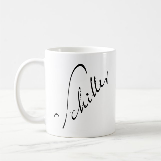 Caneca De Café Friedrich Schiller Coffee Mug (Esquerda)