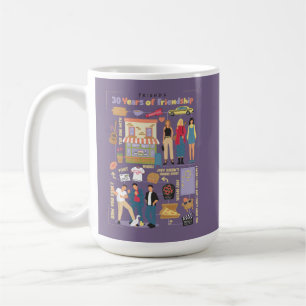 Caneca De Café FRIENDS™ 30 Anos de Amizade