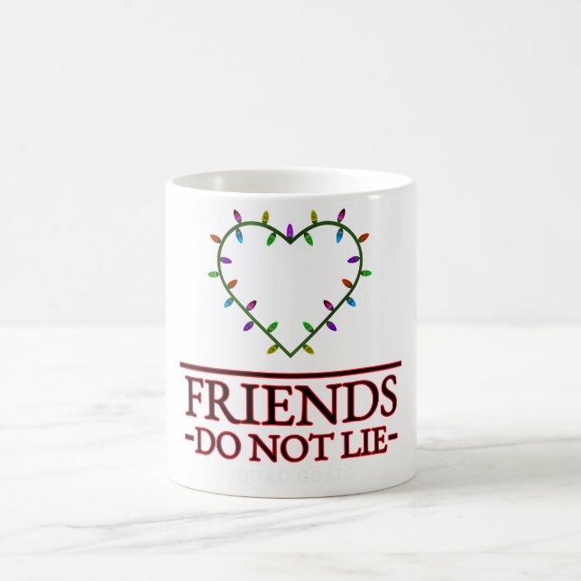 Caneca De Café Friends Do Not Lie Mug (Centro)