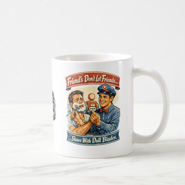 Caneca De Café Friend's Don't Let Friends Mug (Direita)