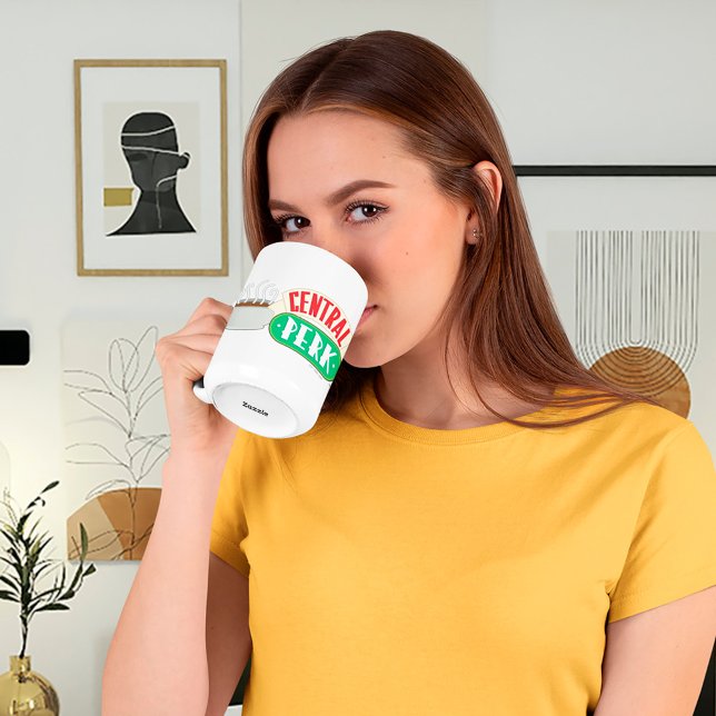Caneca De Café FRIENDS™ | Logotipo do Central Perk  (Criador carregado)