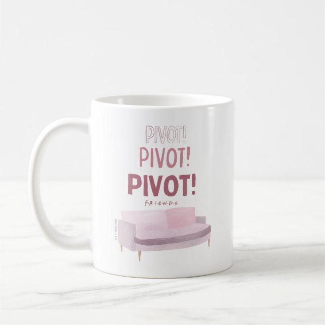 Caneca De Café FRIENDS™ | Pivot Pivot Pivot (Esquerda)