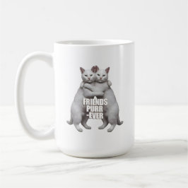Caneca De Café Friends Purr-Ever