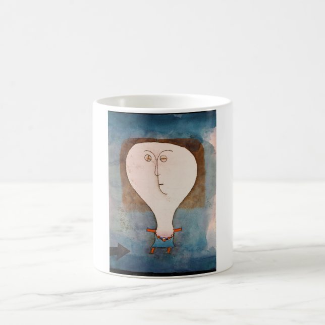 Caneca De Café Fright of a Girl, Klee (Centro)