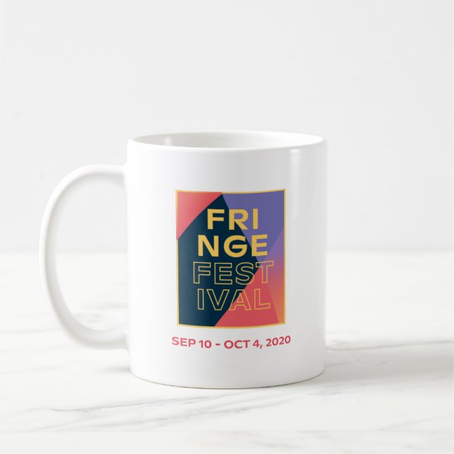 Caneca De Café FringeArts Festival 2020 Mug (Esquerda)