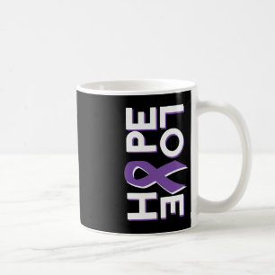 Caneca De Café Friso de Cancer de Luta do câncer de pâncreas 14
