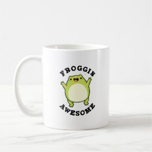 Caneca De Café Froggin Incrível Sapo Engraçado