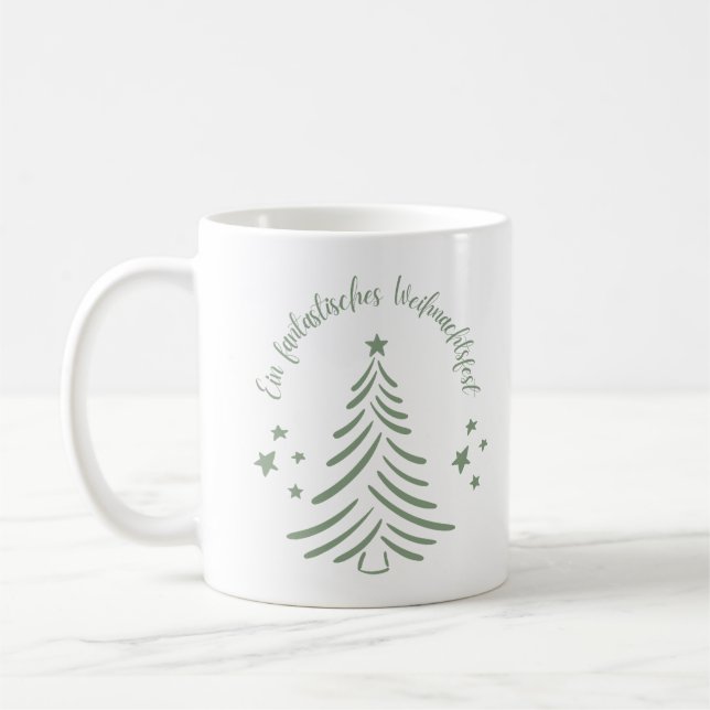Caneca De Café Frohe Weihnachten (Esquerda)
