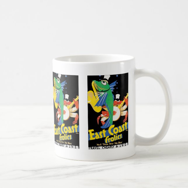 Caneca De Café Frolices da Costa Leste (Direita)