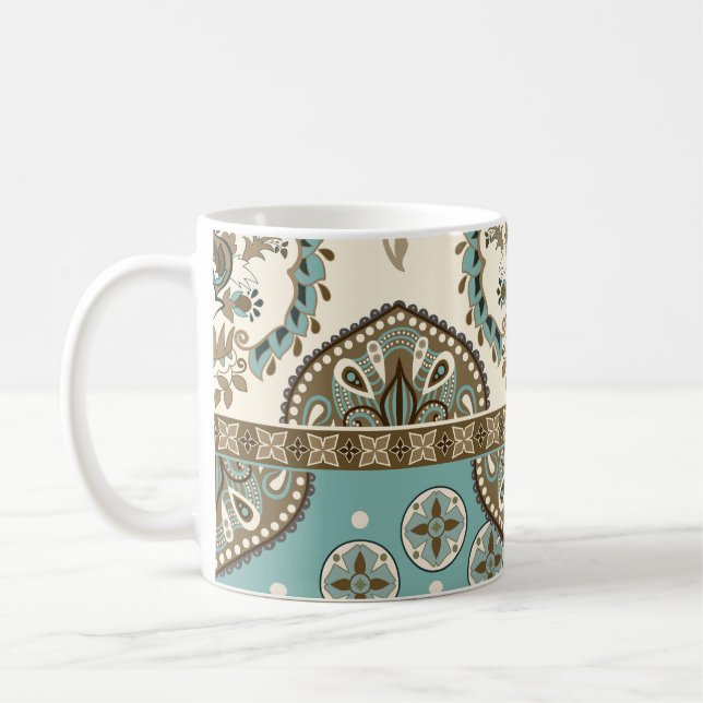 Caneca De Café Fronteira Decorcional do Estilo Marroquino (Esquerda)