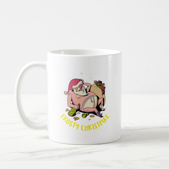 Caneca De Café Frosty Christmas (Esquerda)