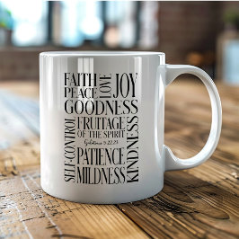 Caneca De Café Fruitage of the Spirit Galatians 5
