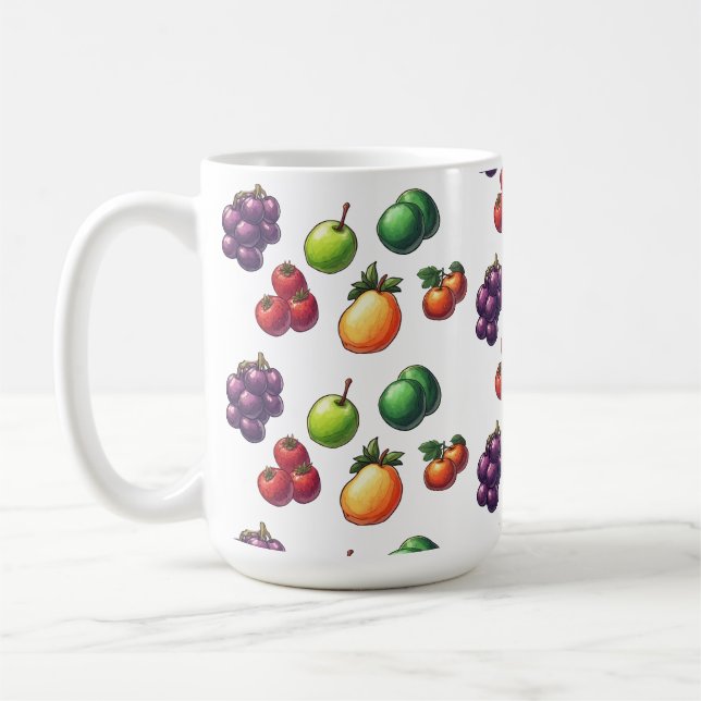 Caneca De Café Fruta (Esquerda)
