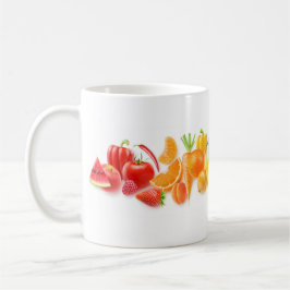 Caneca De Café Fruta arco- íris
