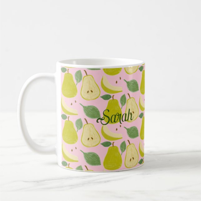 Caneca De Café Fruta da pera (Esquerda)