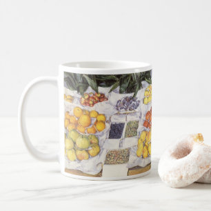 Caneca De Café Fruta de Gustave Caillebotte, Vintage Art