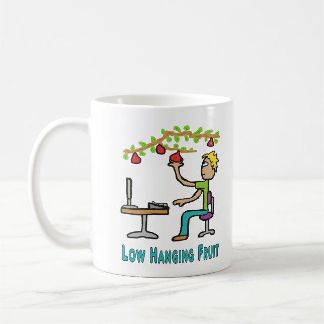 Caneca De Café Fruta de mão baixa (Esquerda)