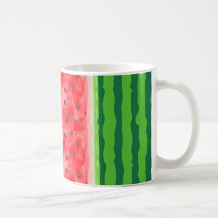 Caneca De Café Fruta de Verão fresca de melancia