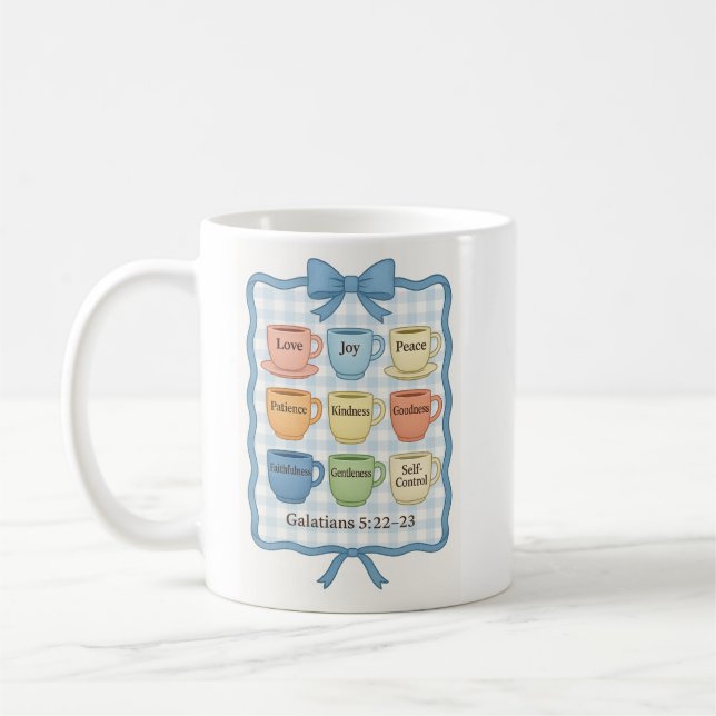 Caneca De Café Fruta do azul-espíritos (Esquerda)