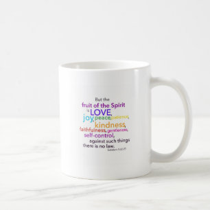 Caneca De Café Fruta do espírito