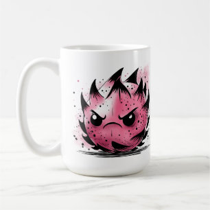 Caneca De Café Fruta Dragão Mal-humorada