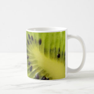 Caneca De Café Fruta Juicy Kiwi e Mug Seeds