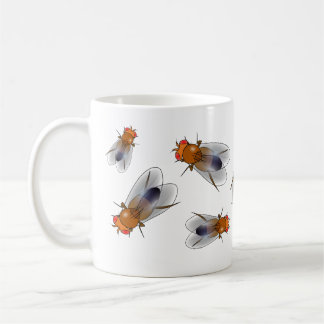 Caneca De Café Fruta-mosca-Drosophila melanogaster