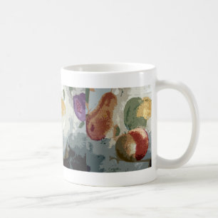 Caneca De Café Fruta Negrita Abstrata #6