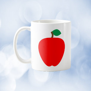 Caneca De Café Fruta Vermelha Apple