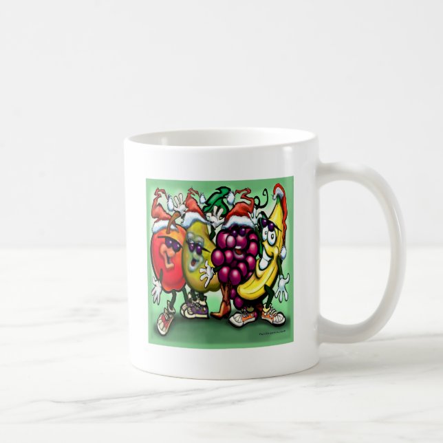 Caneca De Café Frutado Natal (Direita)
