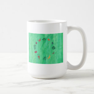 Caneca De Café Frutas coloridas e impermeáveis