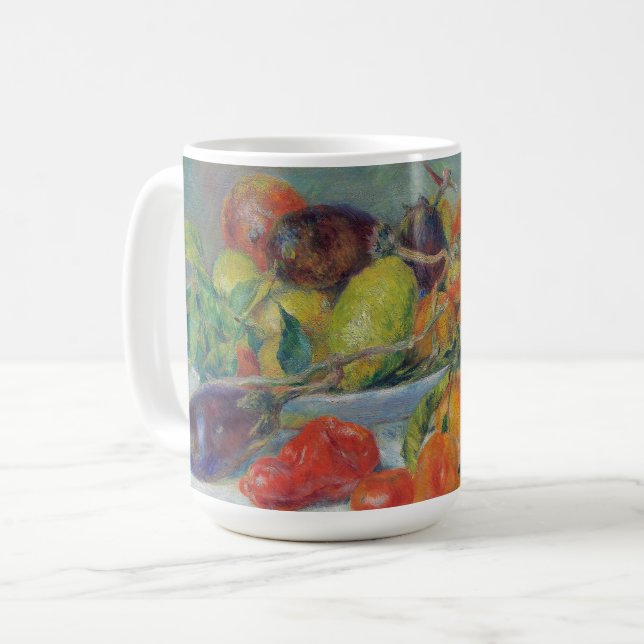 Caneca De Café Frutas do Midi | Pierre-Auguste Renoir (Frente Esquerda)