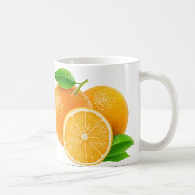 Caneca De Café Frutas laranja (Direita)