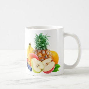 Caneca De Café Frutas mistas