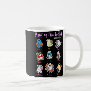 Caneca De Café Fruto Do Espírito Cristão Religioso Halloween