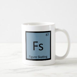 Caneca De Café Fs - O patinagem artística ostenta o símbolo da