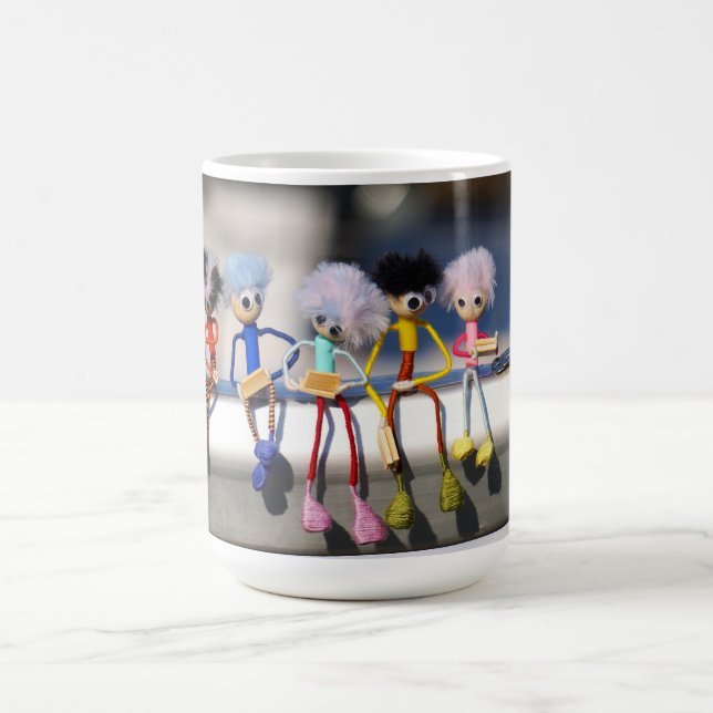 Caneca De Café Fubby's op giek in 'Manhatten' poster. (Centro)