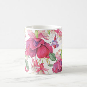 Caneca De Café Fuchsia Fantasy