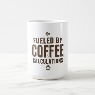 Caneca De Café Fueled by Coffee & Calculations