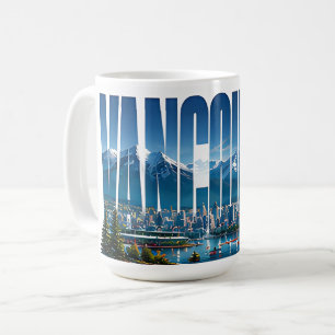 Caneca De Café Fuga da Montanha de Vancouver Washington