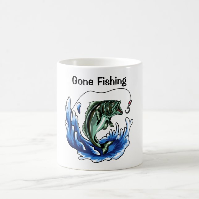 Caneca De Café Fuga da pesca (Centro)