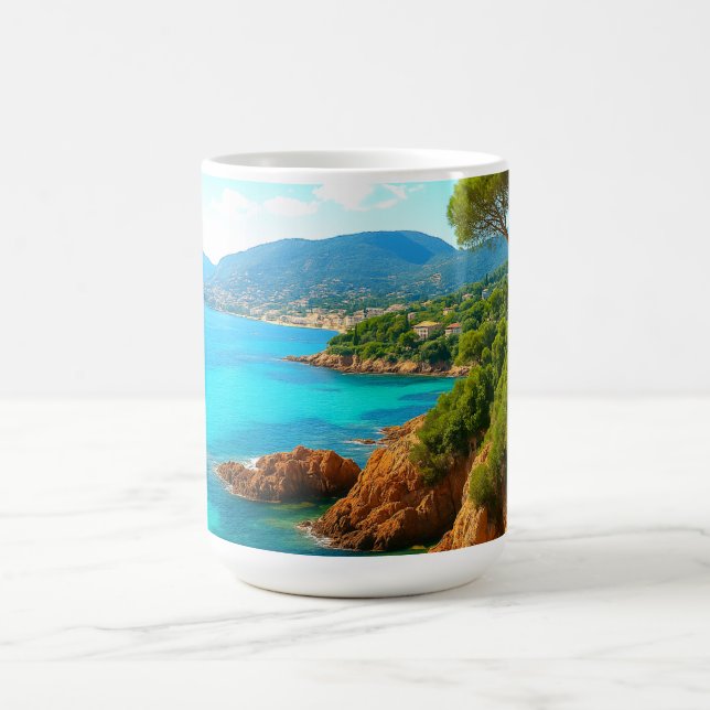 Caneca De Café Fuga de Riviera Francesa (Centro)