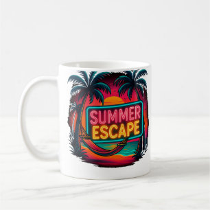 Caneca De Café Fuga de Verão sem fim - Aventura Ultrassada