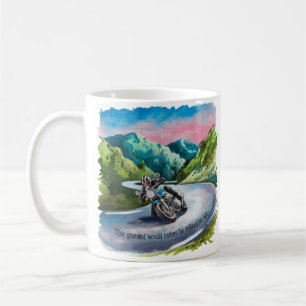 Caneca De Café Fuga do vovô - Mug de empreendimento moto